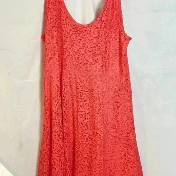 Apt 9 Beach Coverup or Lined Sundress (Orange) Size XL - Picture 4 of 7